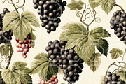 GYPSY GRAPES. Seamless Pack, a Texture Illustration by RefinedFantasyStudio (Thumbnail 7 of 9)