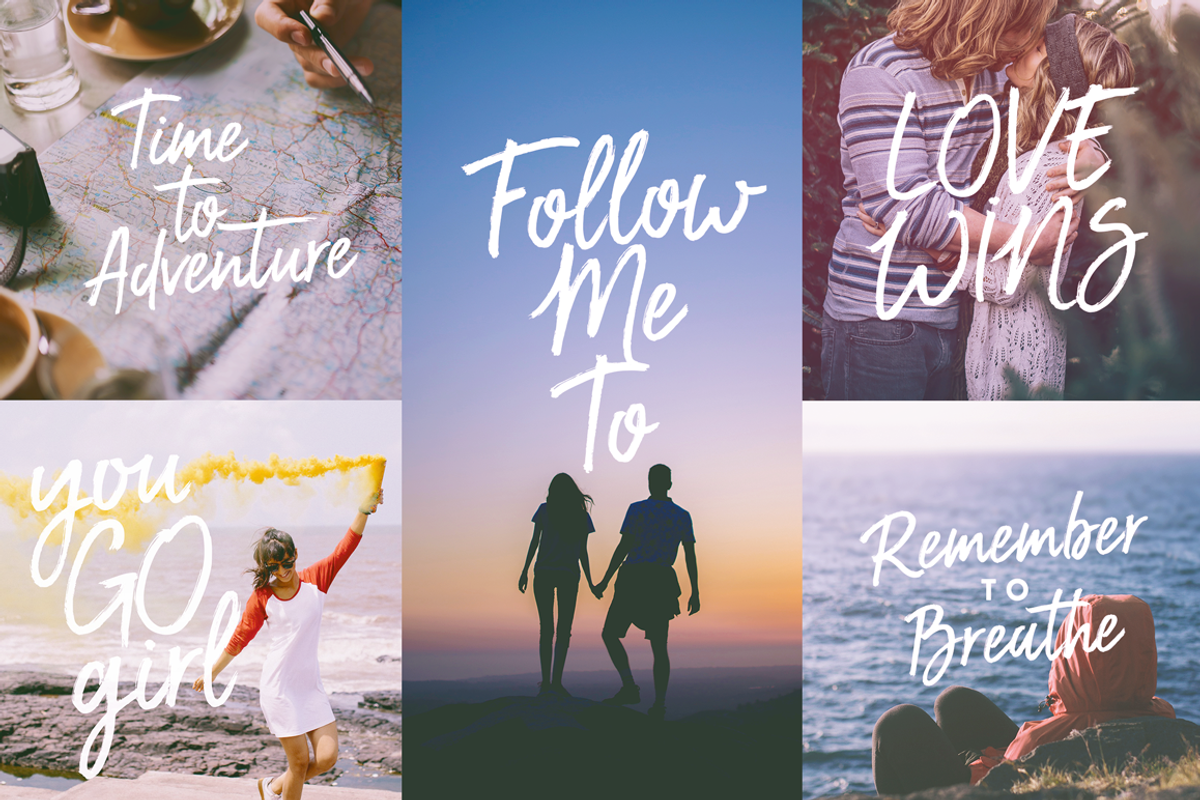 South Mind Font, a Script Font by Ayya Studio (Photo 4 of 11)