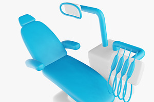 Dental Chair 3D Model