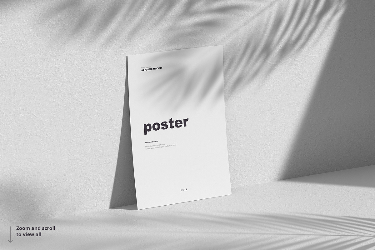 Poster / Flyer Mockups, a Books & Magazine Mockup by WebAndCat (Photo 8 of 21)