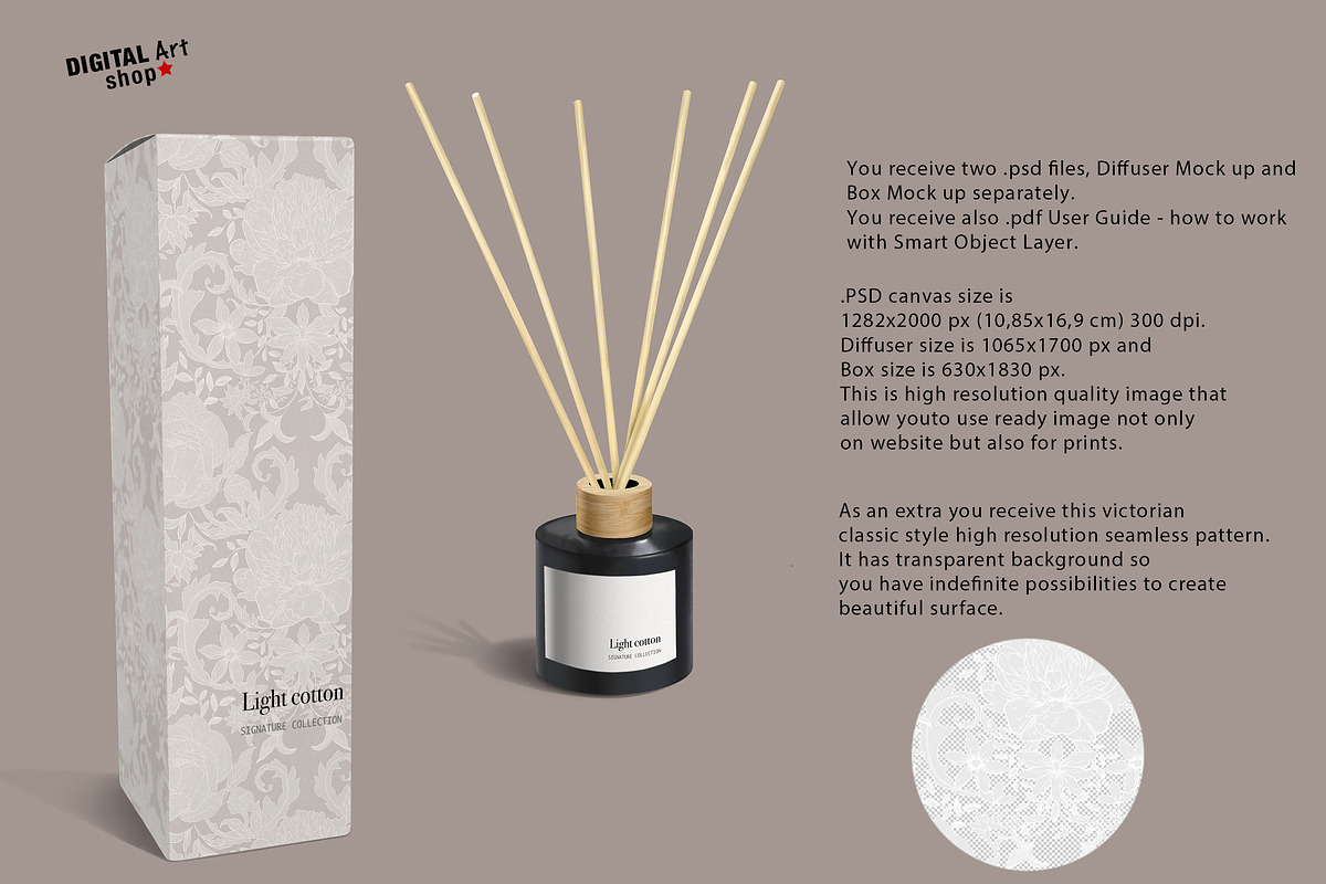 Black Diffuser Mock Up, a Household Mockup by Mockup Up! (Photo 4 of 5)