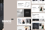 BANOE - Modern Powerpoint Template, a Presentation Template by Slidehack (Thumbnail 1 of 4)