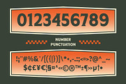 Crostea – Retro Display Serif Font, a Serif Font by Drizy (Thumbnail 8 of 20)