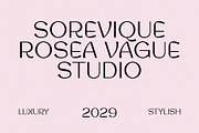 Auvessa — Modern Aesthetic Font, a Sans Serif Font by StoricType (Thumbnail 2 of 20)