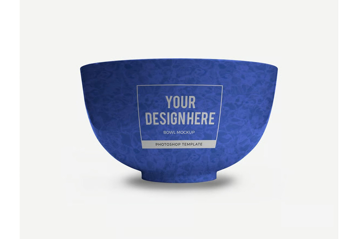 Ceramic Bowl Mockup Template Set, a Household Mockup by DesignRushMarket (Photo 5 of 11)