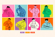 All day food, a Person Illustration by Twisted Tail (Thumbnail 2 of 8)
