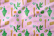 Kids Crayon Eco Lifestyle Seamless, a Pattern Graphic by Lucyinyourheart (Thumbnail 8 of 10)