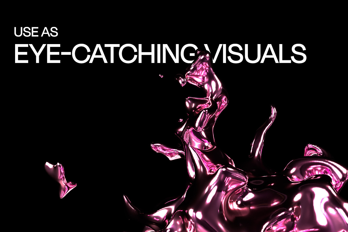 40 Abstract Chrome Renders, an Object Graphic by Dreadlabs (Photo 5 of 7)