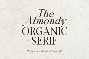 The Almondy Organic Serif