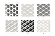 Hearts Seamless Patterns, a Pattern Graphic by Curly_Pat (Thumbnail 2 of 8)
