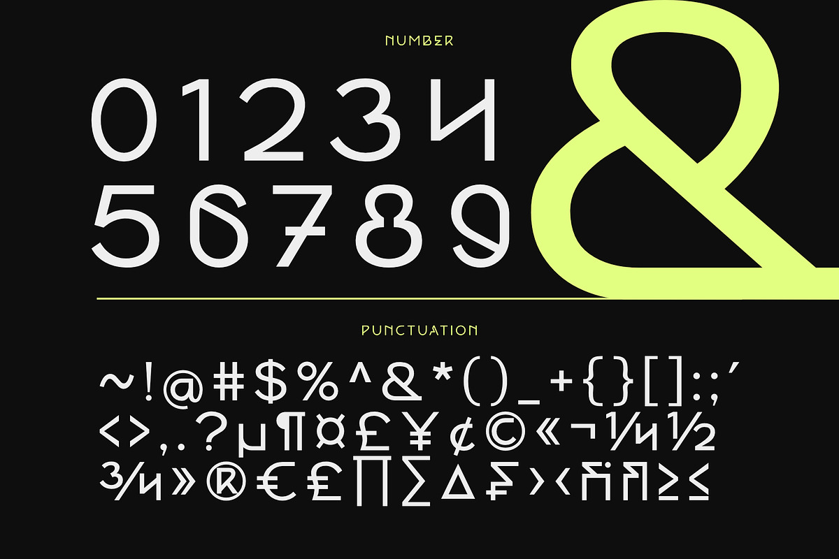 Agern - Modern Stylish Logo Font, a Sans Serif Font by Sealoung (Photo 9 of 10)