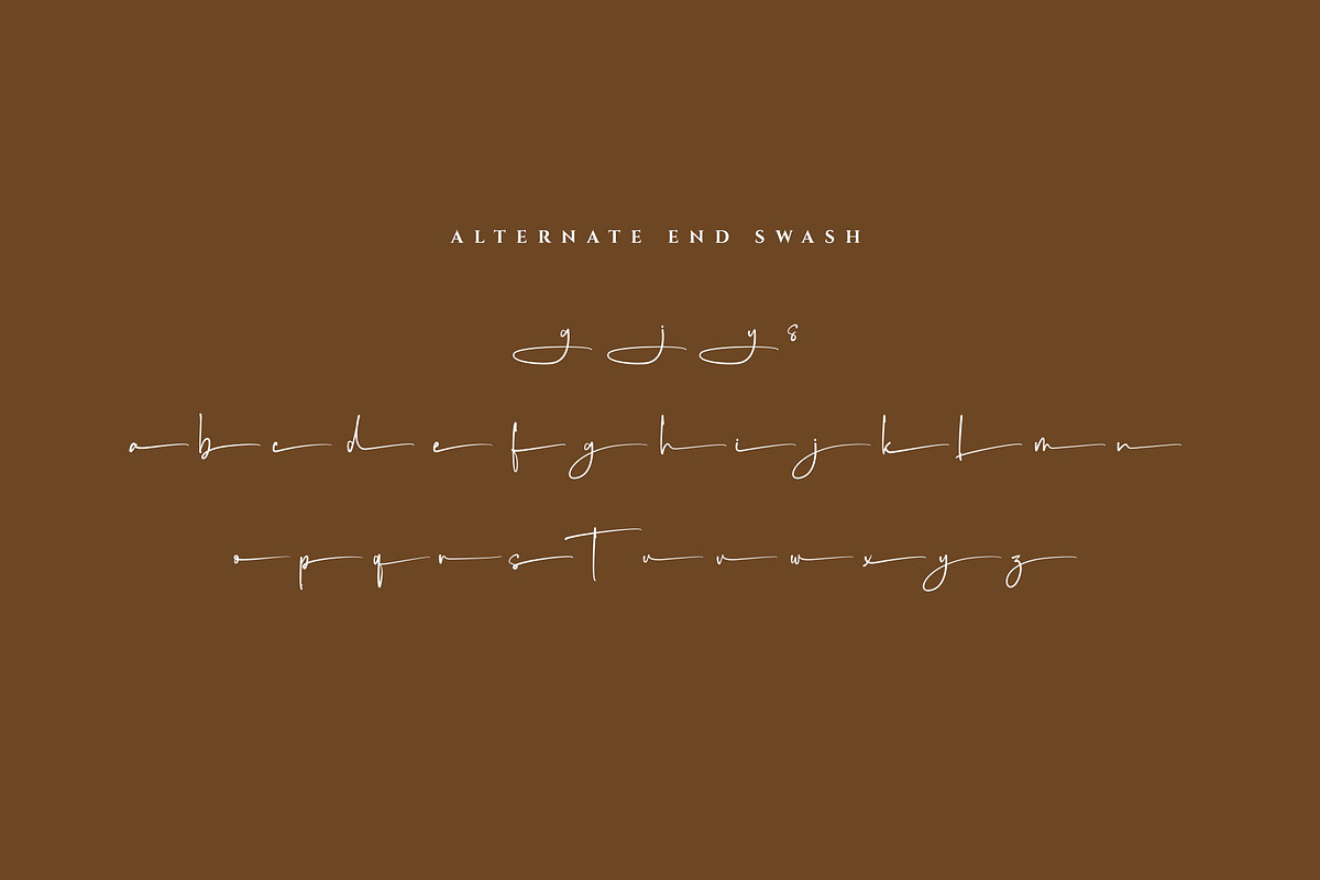 Haramosh - Elegant Signature Font, a Script Font by RantautypeStudio (Photo 11 of 16)