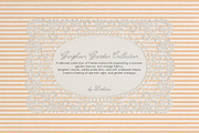 Gingham Garden Print Papers & Frames, a Background Graphic by Lidberia (Thumbnail 6 of 12)
