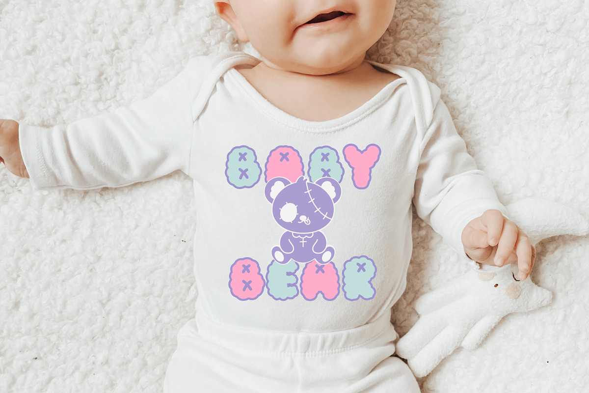 Spooky Bear Font, a Handwritten Font by Babymimiart (Photo 3 of 10)