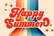 Retro Stitch - Retro Font, a Slab Serif Font by Densu Creative (Thumbnail 2 of 7)