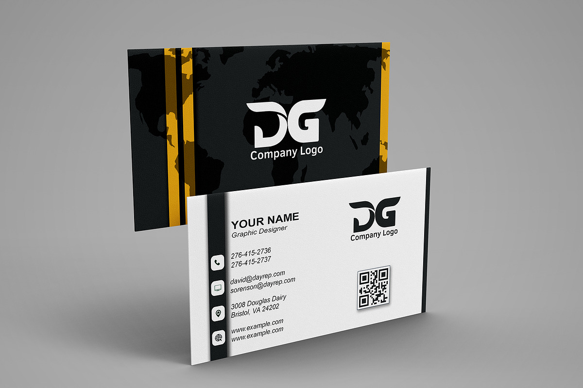 Estate Consultant Card PSD preview 3