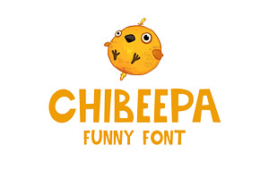 CHIBEEPA funny font