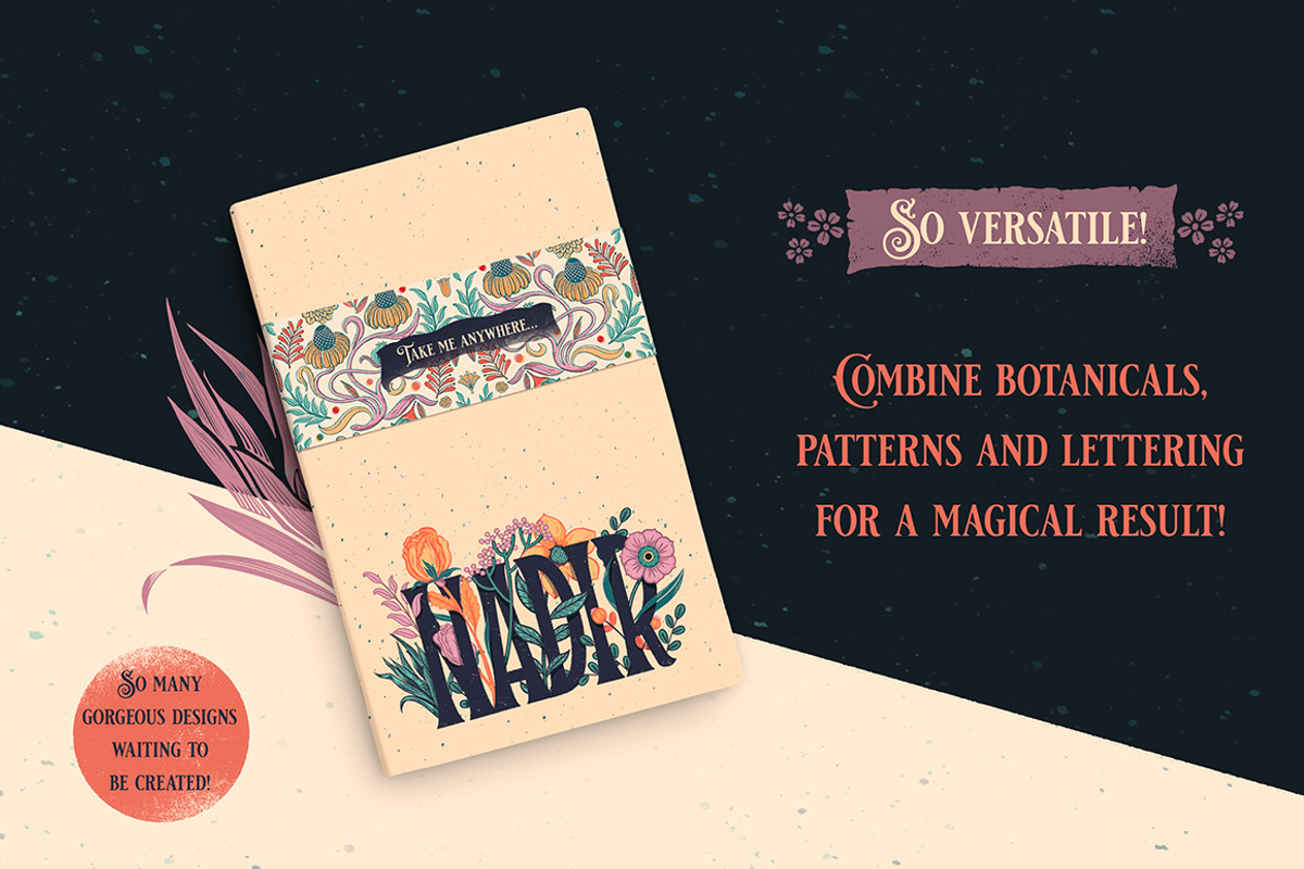 Procreate Design Brush Stamp Kit 1, a Brush Add-On by Debi Sementelli (Photo 17 of 30)