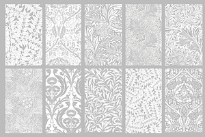 William Morris Seamless Pattern 4