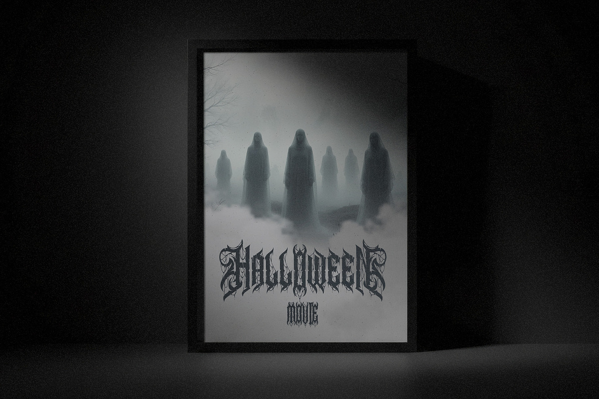 Noctyrr Heavy Metal Gothic Font, a Blackletter Font by Letterara (Photo 9 of 15)
