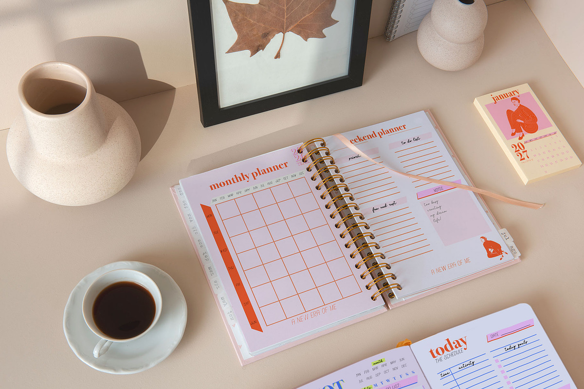 2027 NEW ERA Calendar & Planners, an Object Graphic by Mio Buono (Photo 12 of 16)