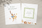 Woodland Watercolor Illustrations, an Animal Illustration by Liliia Polos Illustration (Thumbnail 9 of 16)