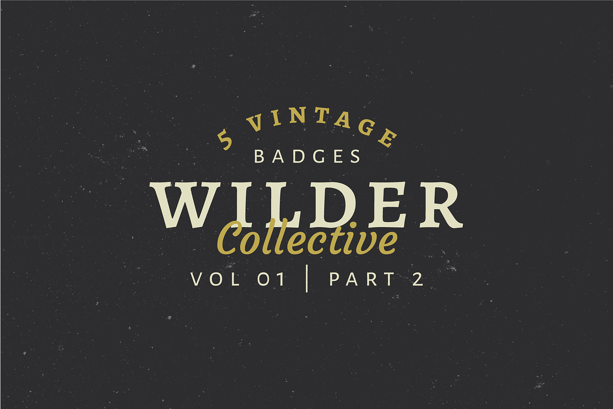 5 Vintage Badge Logos Vol 01 Part 2, a Branding & Logo Template by Wortfice (Photo 1 of 7)