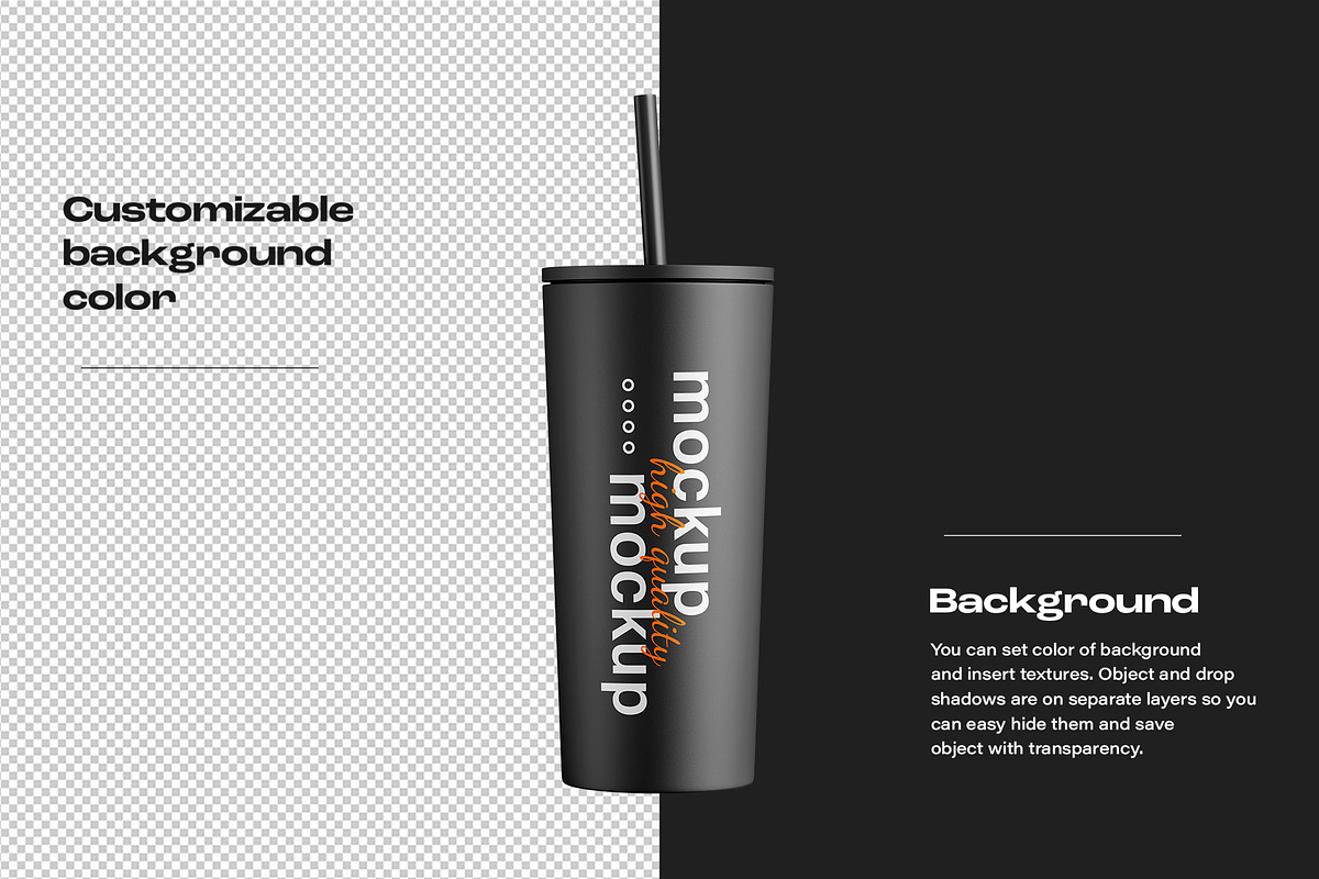 Tumbler Mockup Set, a Cups & Container Mockup by ForgeDesign (Photo 3 of 6)