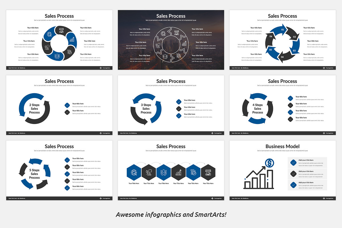 Best Sales Pitch Deck PowerPoint, a Presentation Template by SlideBunny (Photo 16 of 24)