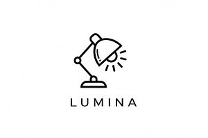 Minimal Desk Lamp, a Branding & Logo Template by Logocreative