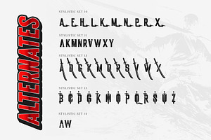 Brohero Typeface