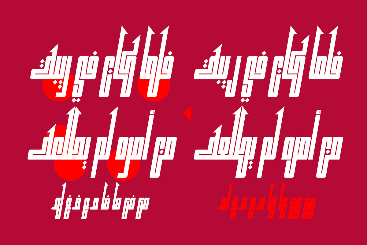 Kufikan - Arabic Typeface, a Script Font by Mostafa El Abasiry (Photo 6 of 17)