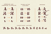 Auburn, a Script Font by Albatross (Thumbnail 5 of 7)