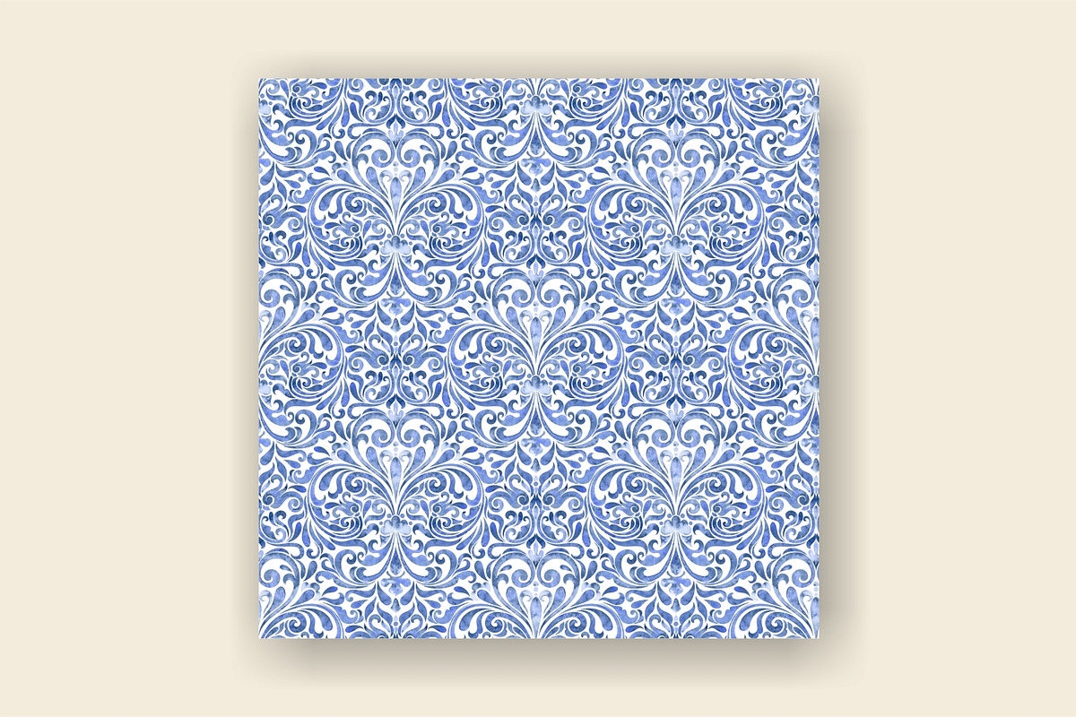 Seamless Watercolor background, a Pattern Graphic by NataLito (Photo 2 of 2)