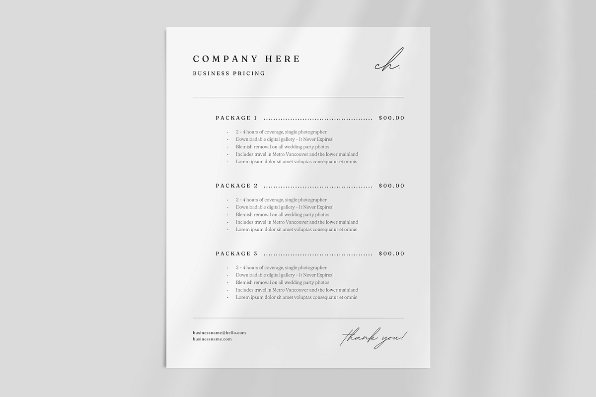 Small Business Template Bundle Canva, a Stationery Template by frommakertomaker (Photo 3 of 9)