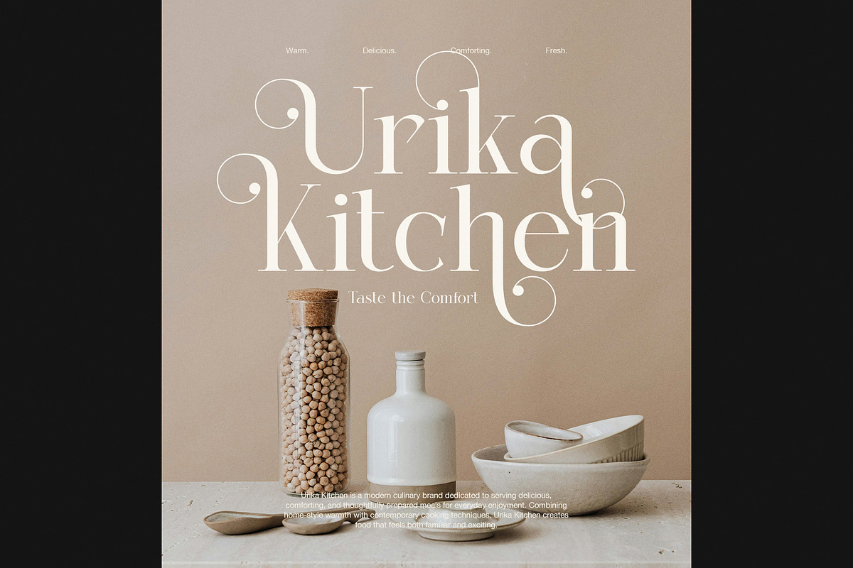 Miglem Elegant Ligature Serif Font, a Serif Font by Perfectype (Photo 5 of 8)