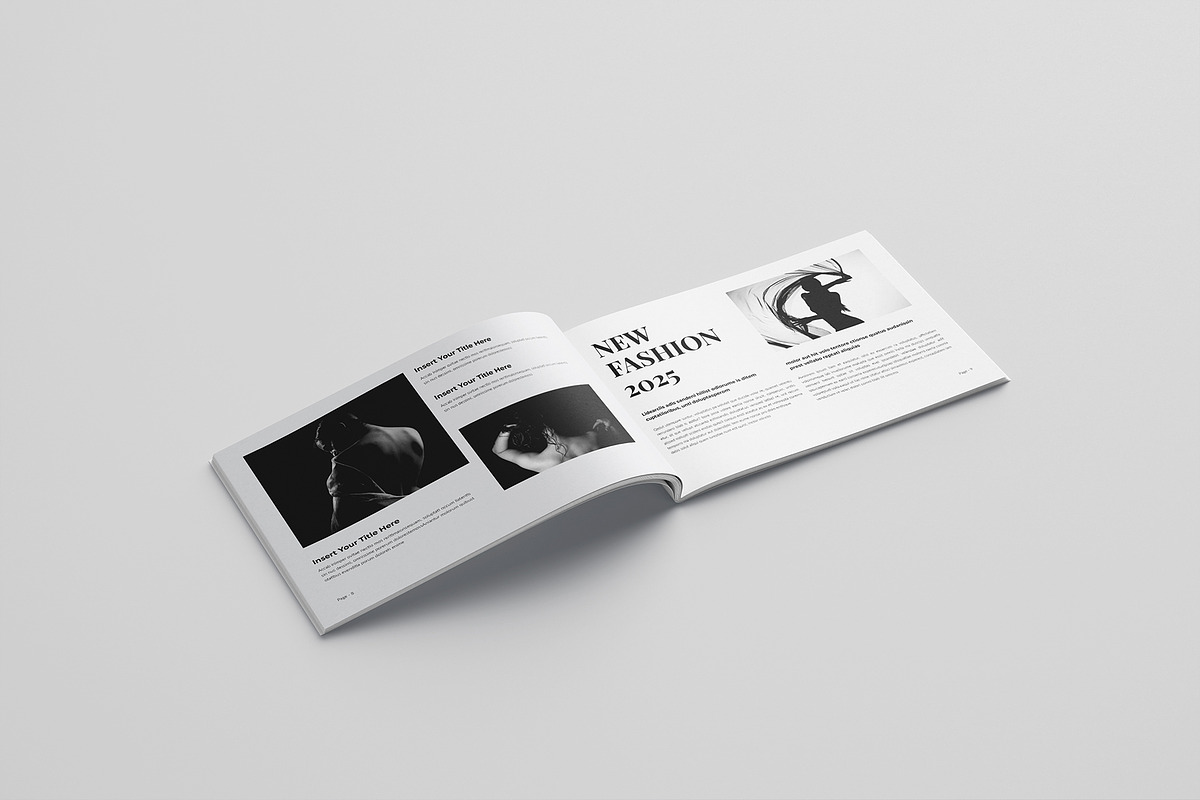 Magazine Template Landscape, a Magazine Template by Cleffon_Graphic_Studio (Photo 5 of 11)