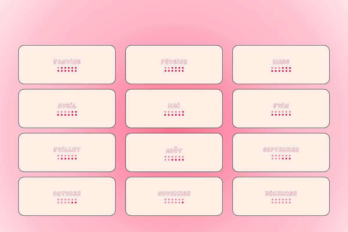 Mimi pink - 24 notion covers pack, a Design Template by Iasan Design (Photo 3 of 8)