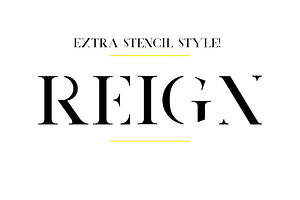 Reign Serif Typeface