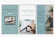 Yoga Canva Templates, a Social Media Template by Talipic Designs (Thumbnail 4 of 7)