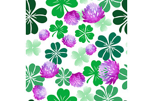Happy Saint Patrick's day green, a Texture Illustration by Nenahliadava Design