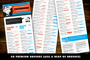 VectorHero | Pen & Ink Brushes, a Brush Add-On by RetroSupply Co. (Thumbnail 5 of 5)