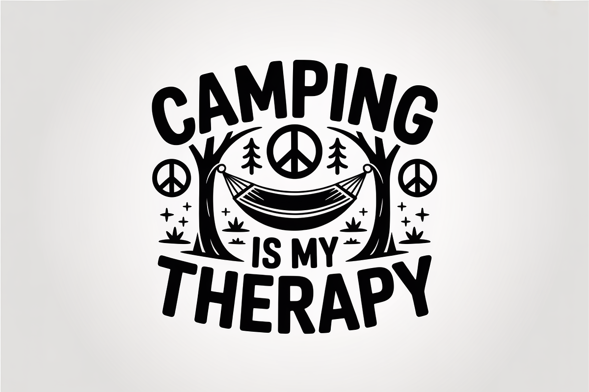 Camping Quote T-Shirt Bundle, an Illustration by Gfx_Store (Photo 4 of 6)