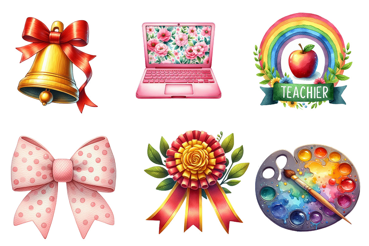 Cute Back to School Sublimation, an Illustration by CreationArt (Photo 3 of 5)