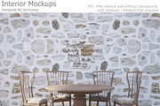Interior Mockup, Ranch Dining Room, a Household Mockup by Designed By Gorovaya (Thumbnail 1 of 5)