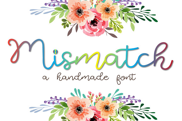 Mismatch - Cool classy elegant font preview 3
