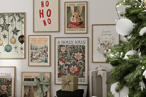 Retro Christmas Prints & Cards