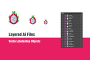 Fruits Icons, an Outline Icon by Sooodesign (Thumbnail 2 of 2)