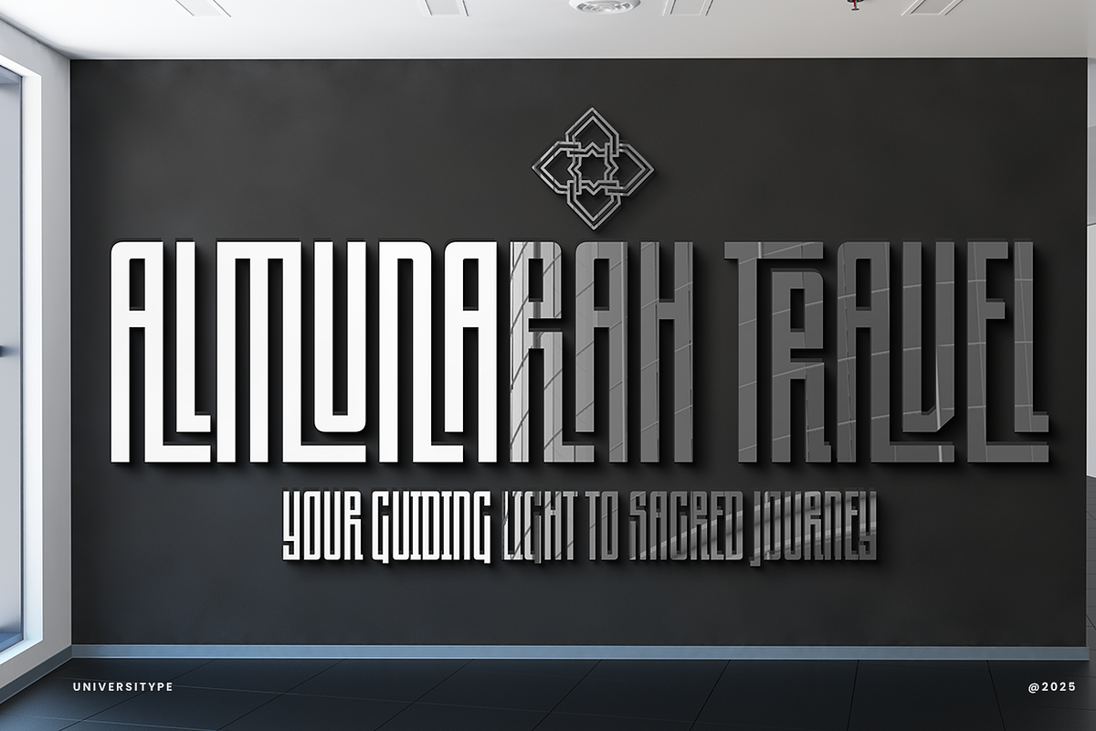 UT Arabikufi - A Latin Kufi Font, a Sans Serif Font by Universitype (Photo 8 of 11)