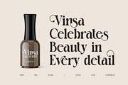 Amida Elegant Ligature Serif Font, a Serif Font by Graphicxell (Thumbnail 4 of 8)